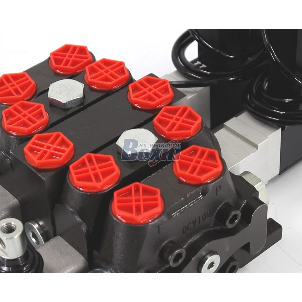 DCV100 Series 2 Spool Sectional Valve for Hydraulic Systems detail image